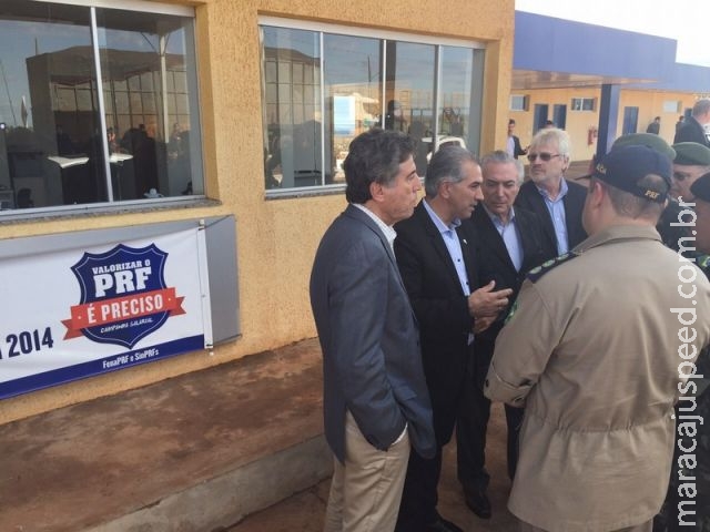 Presidente da República visita UOP da PRF em Mato Grosso do Sul