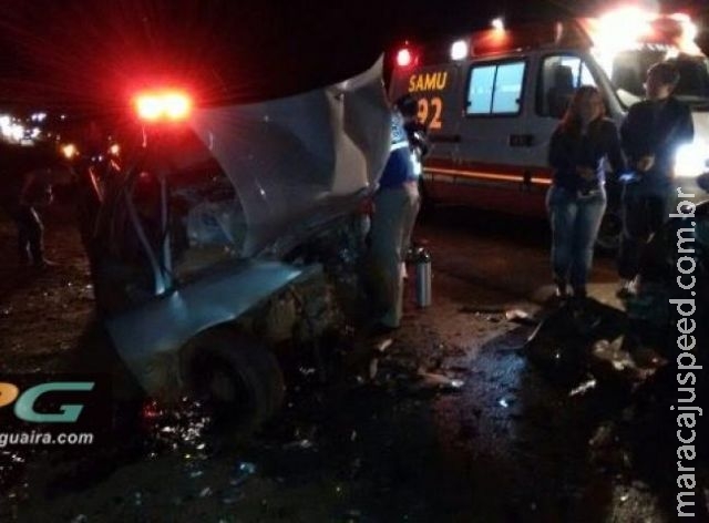 Três pessoas morrem em acidente na BR-163