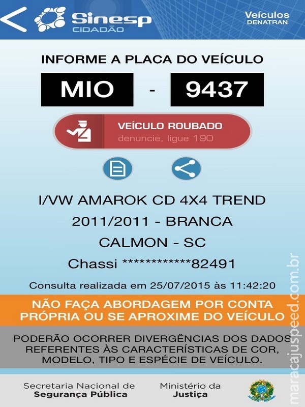 Rio Brilhante: Bandidos perseguem vítima, o rendem e anunciam assalto levando vítima e caminhonete