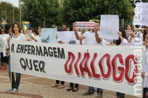 Prefeitura quer prisão de líder de greve e multa de R$ 50 mil a enfermagem Prefeitura quer prisão de líder de greve e multa de R$ 50 mil a enfermagem
