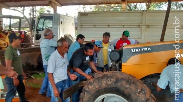 Senar/MS oferece curso sobre manutenção de tratores agrícolas