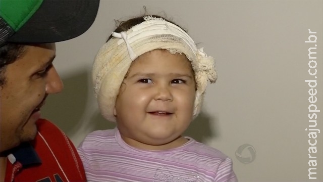 Menina de MS vai ouvir pela primeira vez após implante de aparelho Menina de MS vai ouvir pela primeira vez após implante de aparelho