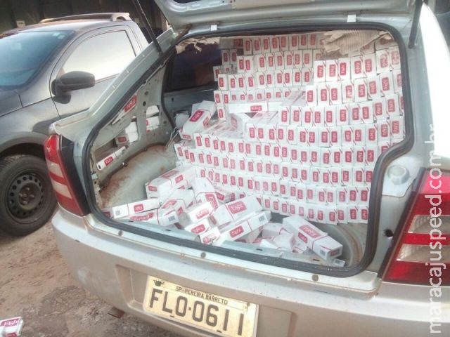 DOF apreende 1750 pacotes de cigarro avaliados em quase 80 mil R$ em Itaquiraí DOF apreende 1750 pacotes de cigarro avaliados em quase 80 mil R$ em Itaquiraí