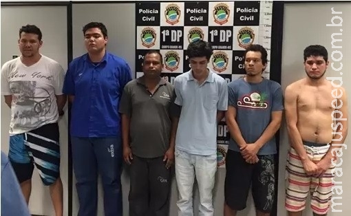 Polícia prende quadrilha que furtava pneus e baterias em supermercado
