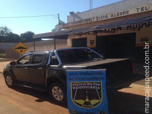 Maracaju: PRE BOP Vista Alegre recupera caminhonete furtada Uberlândia/MG