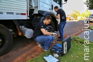 Caminhão é arrombado durante a madrugada e vítima suspeita de vizinhos