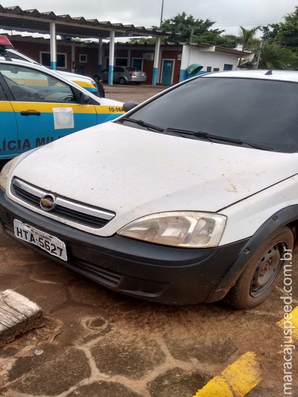 PRE recupera veículo furtado antes do registro do boletim de ocorrência de furto em Amambai