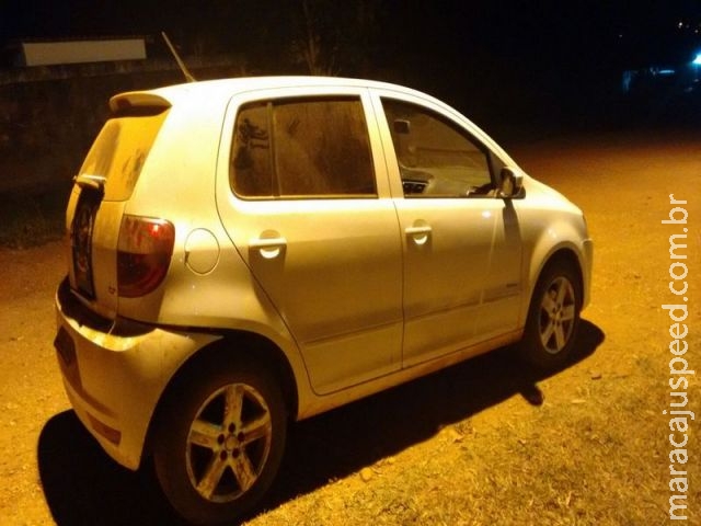 Carro roubado em Brasília/DF é recuperado pelo DOF em Bela Vista Carro roubado em Brasília/DF é recuperado pelo DOF em Bela Vista