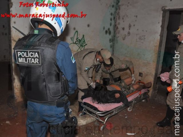 Polícia Militar e Bombeiros atendem ocorrência de mulher nua em antiga estação ferroviária de Maracaju