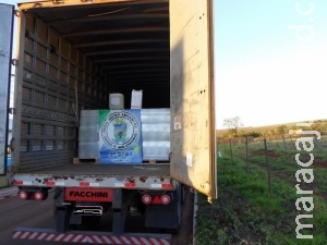 Empresas são autuadas em R$ 50 mil por transporte ilegal de agrotóxicos Empresas são autuadas em R$ 50 mil por transporte ilegal de agrotóxicos
