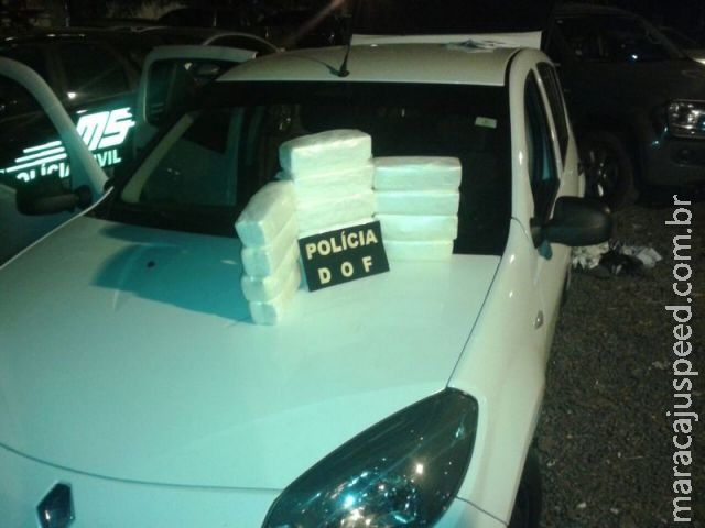 DOF apreende 13 quilos de cocaína em tanque de combustível em rodovia de Ponta Porã DOF apreende 13 quilos de cocaína em tanque de combustível em rodovia de Ponta Porã