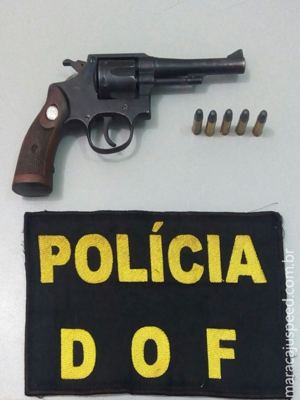 DOF prende jovem armado na região de Naviraí/MS DOF prende jovem armado na região de Naviraí/MS