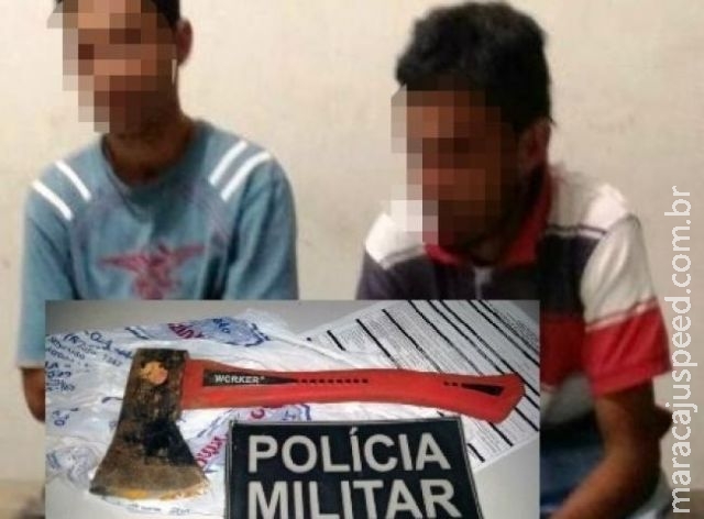 Briga por causa de celular termina com um ferido a machadada