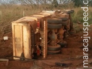 Operário morre ao ficar preso embaixo de caminhão na BR-163