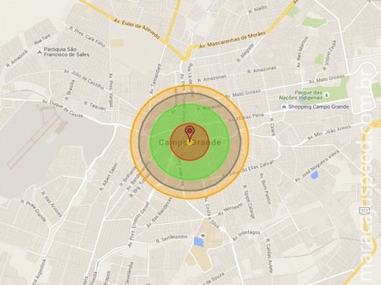 Qual seria o impacto da bomba de Hiroshima lançada sobre Campo Grande? Qual seria o impacto da bomba de Hiroshima lançada sobre Campo Grande?