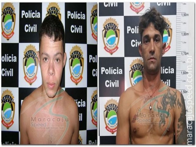 Maracaju: Polícia Civil prende autores de tentativa de homicídio ocorrido no Parque de Exposições, e um dos autores reage e é baleado dentro de Delegacia