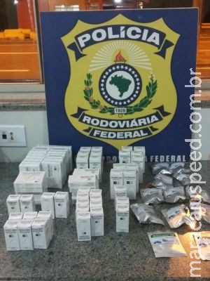 Desempregado é preso em MS com US$ 1 mil em anabolizantes