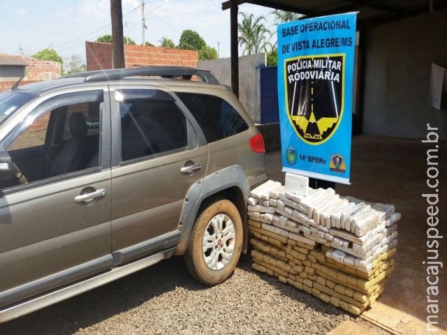 Maracaju: PRE BOP Vista Alegre apreende 244 kg de Maconha e 1 kg de Cocaína e prende traficantes