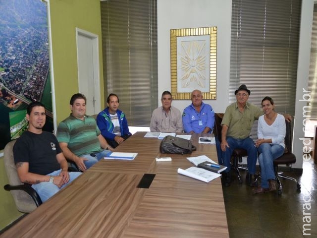 Diretoria da Associação dos Produtores da Tradicional Linguiça de Maracaju reuniu com Prefeito Maurílio Ferreira Azambuja