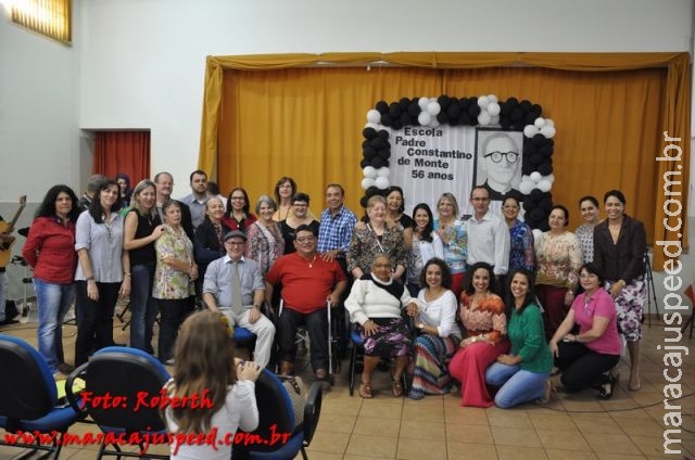 Maracaju: E. E. Padre Constantino de Monte comemora aniversário e promove encontro entre ex-alunos e professores Maracaju: E. E. Padre Constantino de Monte comemora aniversário e promove encontro entre ex-alunos e professores