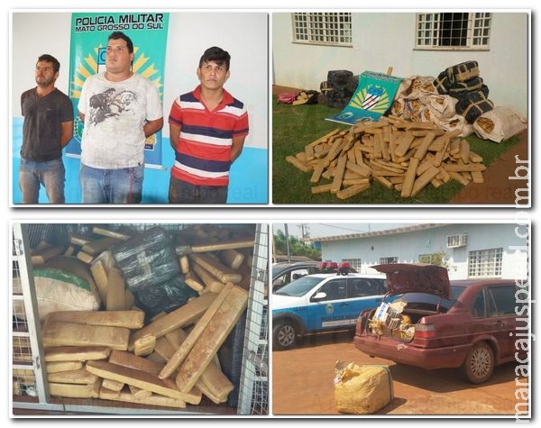 Policia Militar de Rio Brilhante com o apoio da PM de Maracaju e Nova Alvorada do Sul apreendem mais de 1 tonelada de maconha e munições Policia Militar de Rio Brilhante com o apoio da PM de Maracaju e Nova Alvorada do Sul apreendem mais de 1 tonelada de maconha e munições