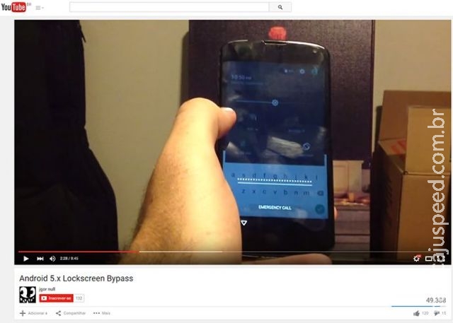Android 5 tem falha que permite burlar senha de bloqueio
