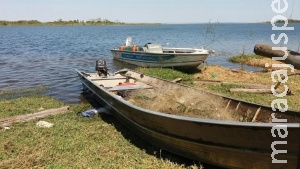 Pescador profissional paulista é autuado pescando com 1,5 km de redes