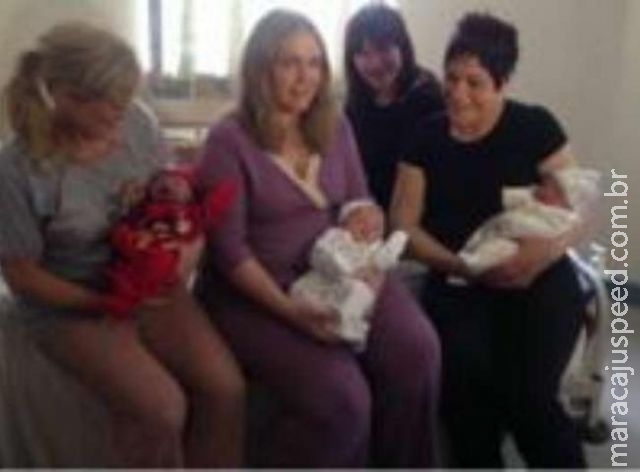 Três irmãs dão à luz no mesmo dia em hospital