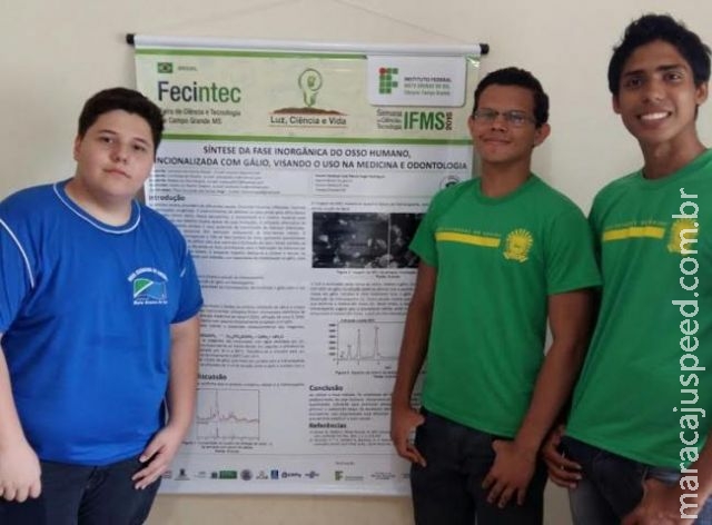 Alunos de escola pública de MS publicam em revista científica de química Alunos de escola pública de MS publicam em revista científica de química
