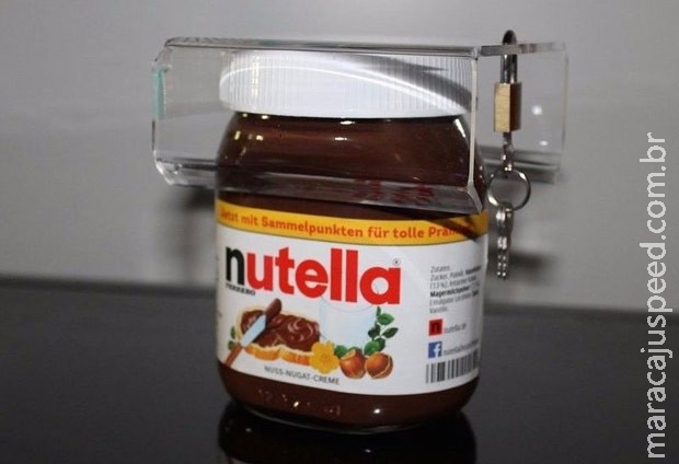 Alemão cria "cadeado" para trancar pote de Nutella Alemão cria "cadeado" para trancar pote de Nutella
