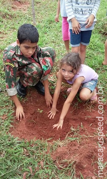 "Florestinha" leva educação ambiental para escolas de MS "Florestinha" leva educação ambiental para escolas de MS