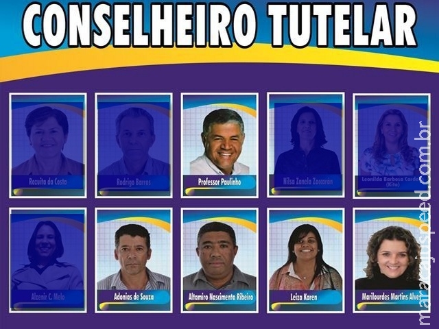 Sai o resultado oficial da eleição dos Conselheiros Tutelares em Maracaju