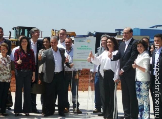 Sem Dilma, autoridades lançam obra de R$ 7,7 bilhões em Três Lagoas Sem Dilma, autoridades lançam obra de R$ 7,7 bilhões em Três Lagoas