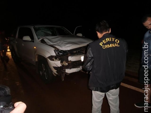 Ciclista morre atropelado por caminhonete na BR-163 Ciclista morre atropelado por caminhonete na BR-163