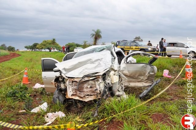 Morre terceira vítima que estava no veículo com placas de Maracaju em acidente ocorrido na BR-060 Morre terceira vítima que estava no veículo com placas de Maracaju em acidente ocorrido na BR-060