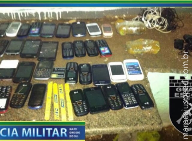 Adolescente é contratado para levar celulares a presos em penitenciária