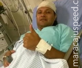 Policial agredido por presos levou 15 pontos na cabeça e continua internado