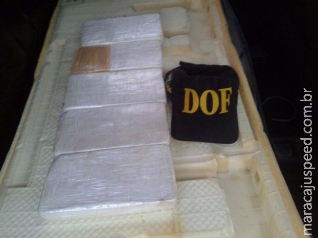 DOF prende paranaense com cocaína “consignada” na região de Amambaí DOF prende paranaense com cocaína “consignada” na região de Amambaí