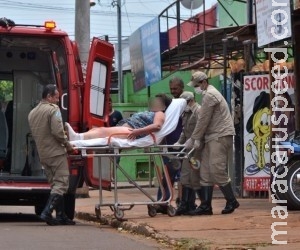 Botijão explode e mulher tem queimaduras pelo corpo