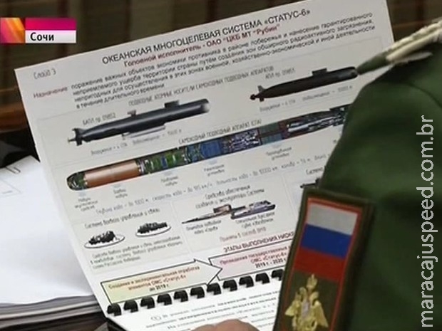 TV russa mostra imagens de arma secreta por engano 