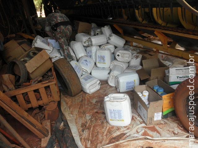 PMA autua ruralista em R$ 30 mil por armazenamento irregular de agrotóxicos PMA autua ruralista em R$ 30 mil por armazenamento irregular de agrotóxicos