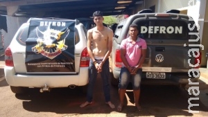 Dupla é presa com carro que seria trocado por drogas no Paraguai