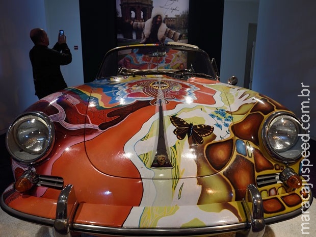 Porsche psicodélico de Janis Joplin é vendido por US$ 1,76 milhão Porsche psicodélico de Janis Joplin é vendido por US$ 1,76 milhão