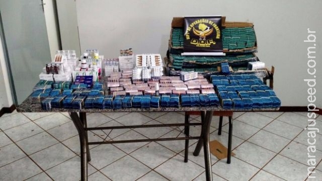 DOF apreende carga de anabolizantes avaliada em mais de R$ 140 mil DOF apreende carga de anabolizantes avaliada em mais de R$ 140 mil