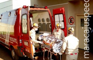 Motociclista tem perna dilacerada em acidente com trator em MS