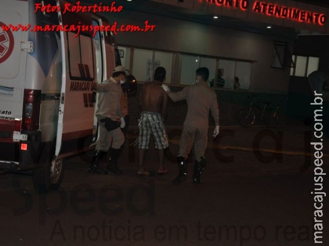 Maracaju: Homem é baleado após ser assaltado por larápios em motocicleta na Vila Juquita Maracaju: Homem é baleado após ser assaltado por larápios em motocicleta na Vila Juquita