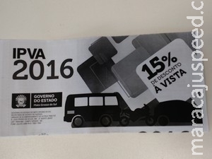 Impresso preto e branco, Governo de Mato Grosso do Sul distribui carnê do IPVA 2016 Impresso preto e branco, Governo de Mato Grosso do Sul distribui carnê do IPVA 2016