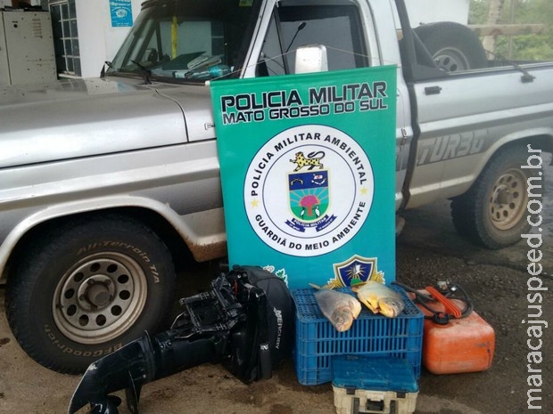 Pescador profissional e marceneiro são presos no Pantanal de MS