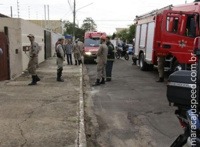 Com bebê dormindo, morador esquece panela no fogo e mobiliza Bombeiros