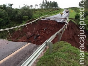 ANTT vem a MS para fazer vistoria em trecho destruído da BR-163 ANTT vem a MS para fazer vistoria em trecho destruído da BR-163